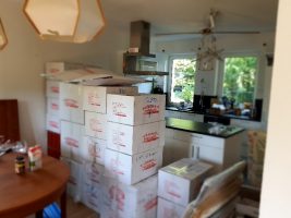 Moving family home equipment to Sweden